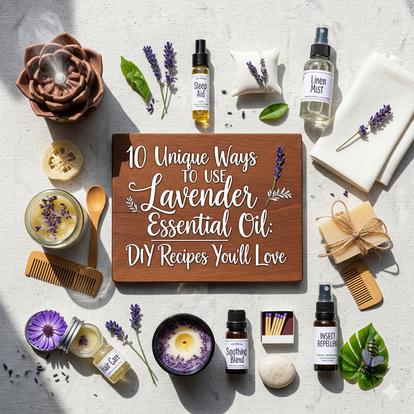 10 Unique Ways to Use Lavender Essential Oil: DIY Recipes You’ll Love