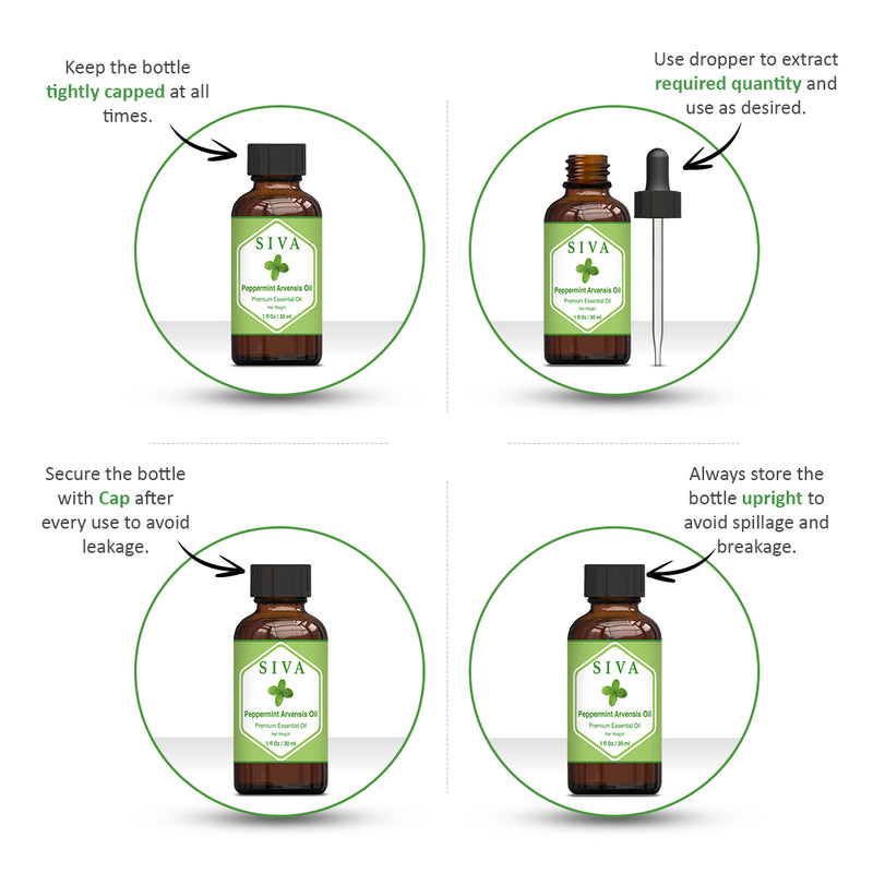 SIVA Peppermint Arvensis Essential Oil